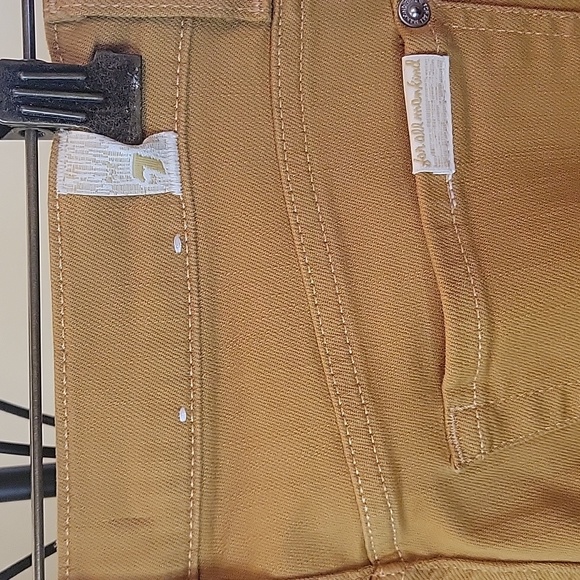 7 For All Mankind High Rise Denim Pants - Picture 3 of 6